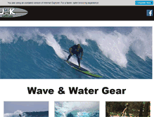 Tablet Screenshot of jk-surfboards.com